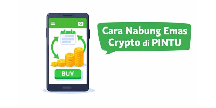 Cara Nabung Emas Crypto di PINTU untuk Pemula dengan Strategi DCA